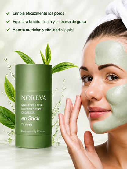 Mascarilla Facial de Té Verde en Stick | Limpieza y Frescura